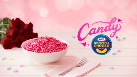 candy kraft mac and cheese