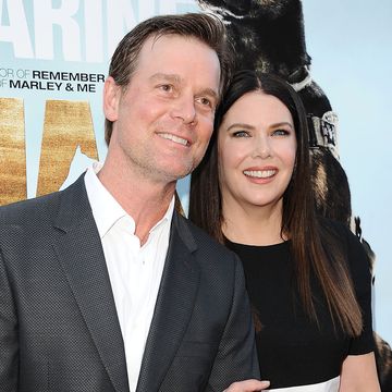 hollywood, ca   june 23  actor peter krause and actress lauren graham attend the premiere of max at the egyptian theatre on june 23, 2015 in hollywood, california  photo by jason laverisfilmmagic