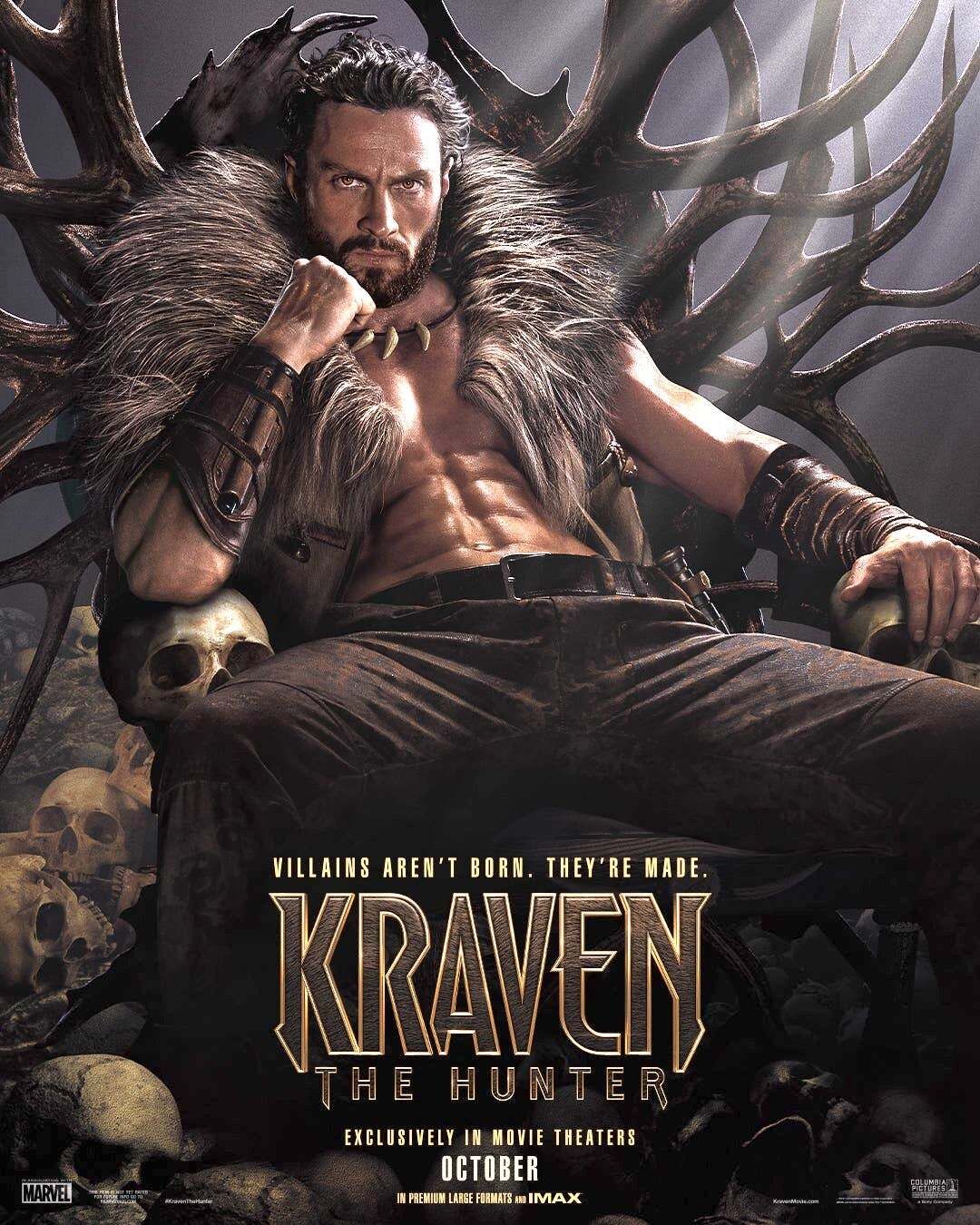 Aaron Taylor-Johnson Got Ripped as Hell for 'Kraven the Hunter