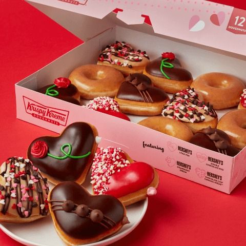 krispy kreme valentine's day donuts