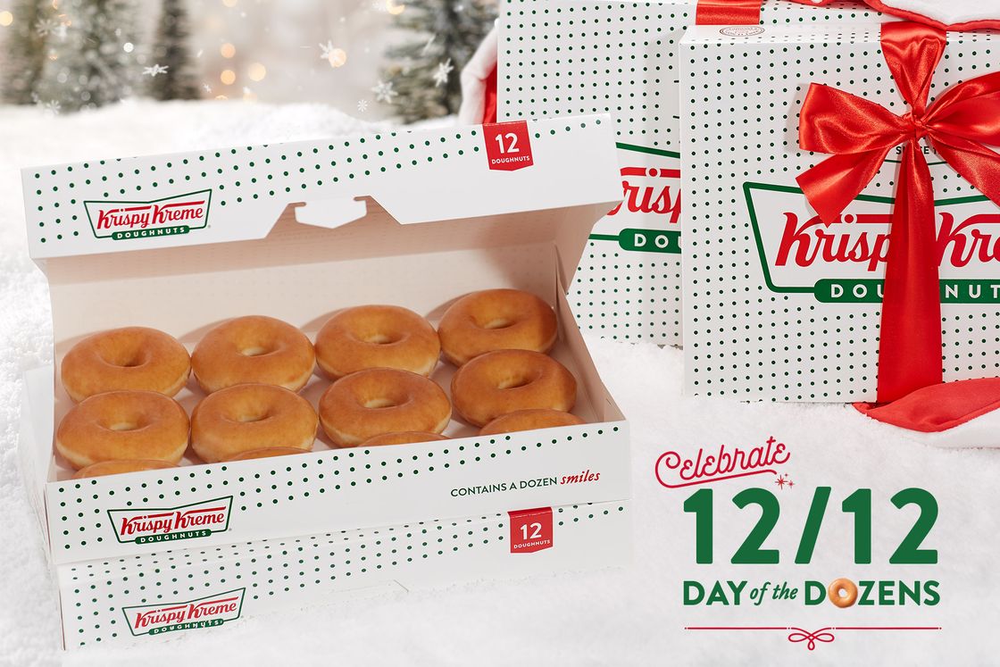 Krispy Kreme Is Giving Out 1 Dozens For 'Day Of Dozens' Promotion