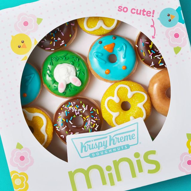 krispy kreme 2021 spring mini donuts