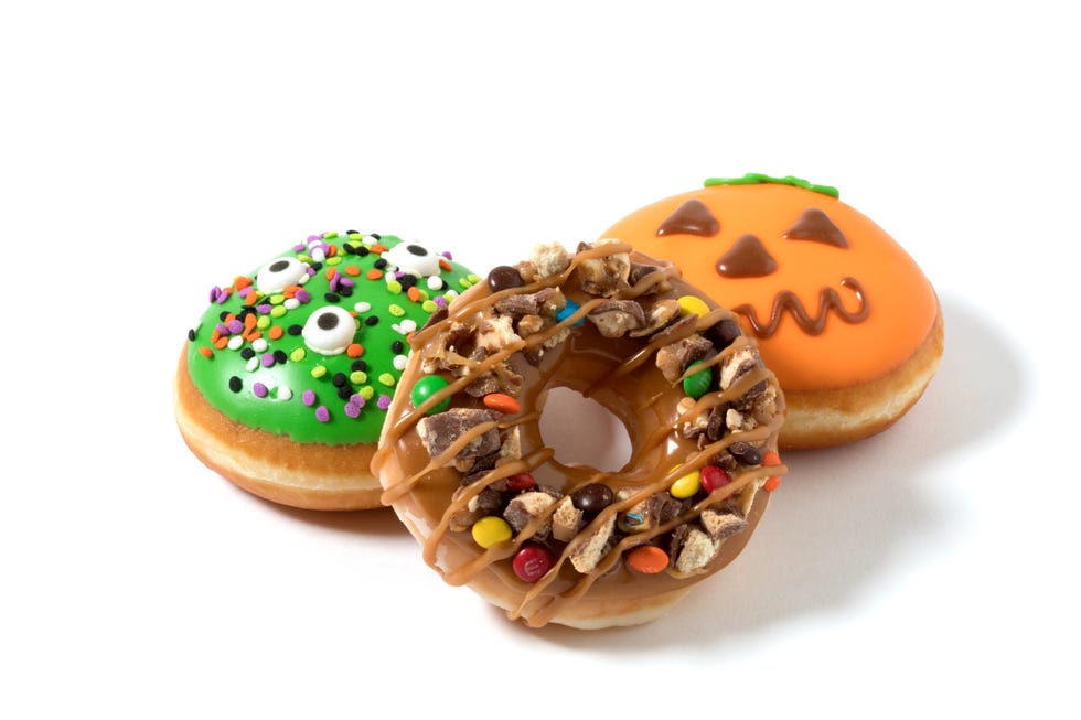 Doughnut, Food, Baked goods, Junk food, Sprinkles, Cuisine, Sufganiyah, Pastry, Sweetness, Dish, 
