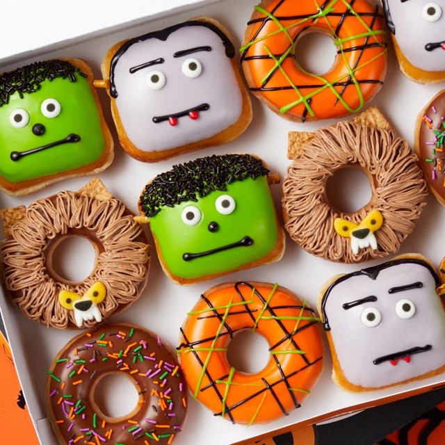 krispy kreme halloween scary sweet monster doughnuts