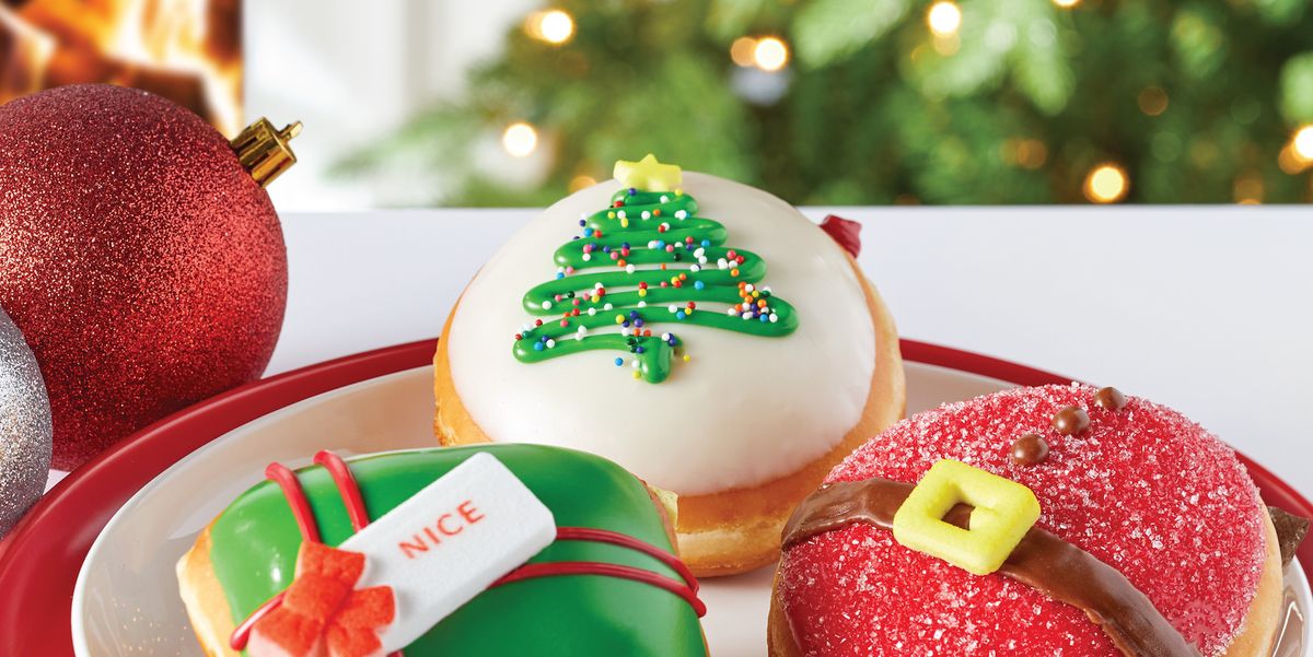 Krispy Kreme Announced Holiday Donuts Including One With Sugar Cookie Kreme