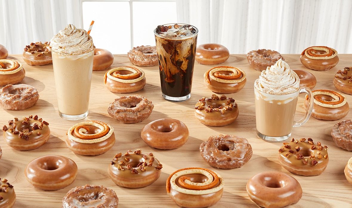 Krispy Kreme Kicks Off Pumpkin Spice Season With New Doughnuts