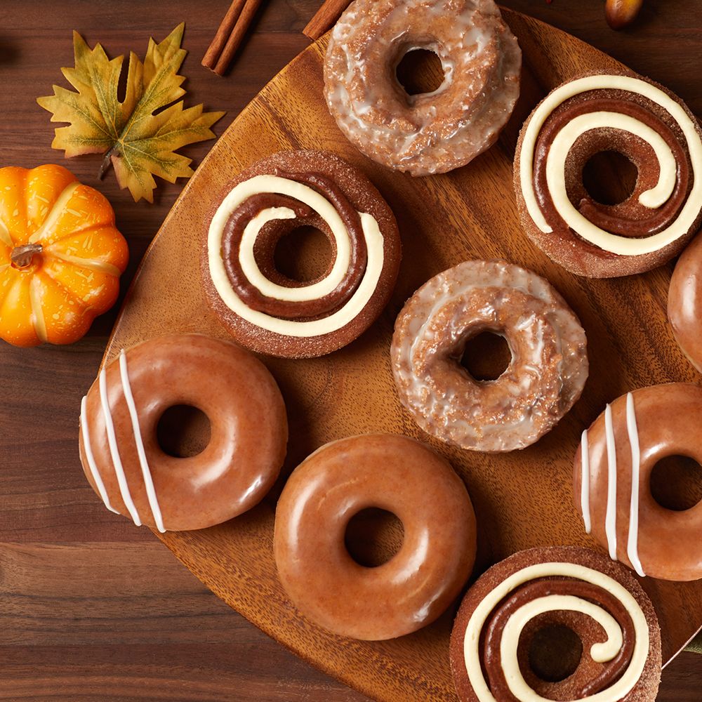 krispy kreme pumpkin spice doughnut collection