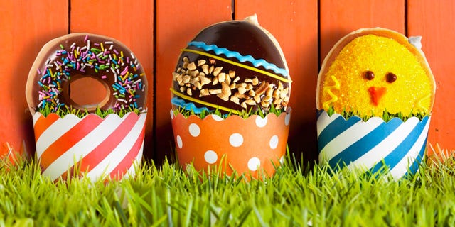 Krispy Kreme spring doughnuts