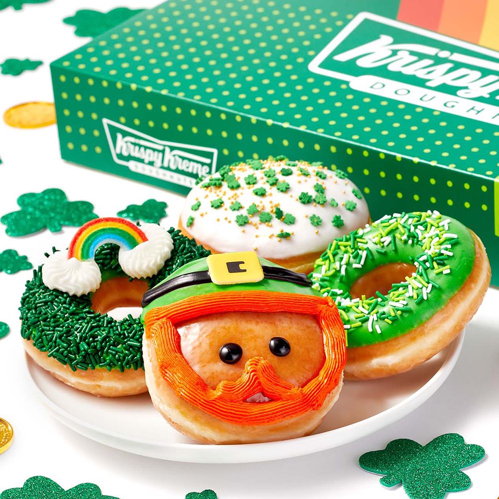 Krispy Kreme’s New St. Patrick’s Day Donuts Just Might Be Its Cutest