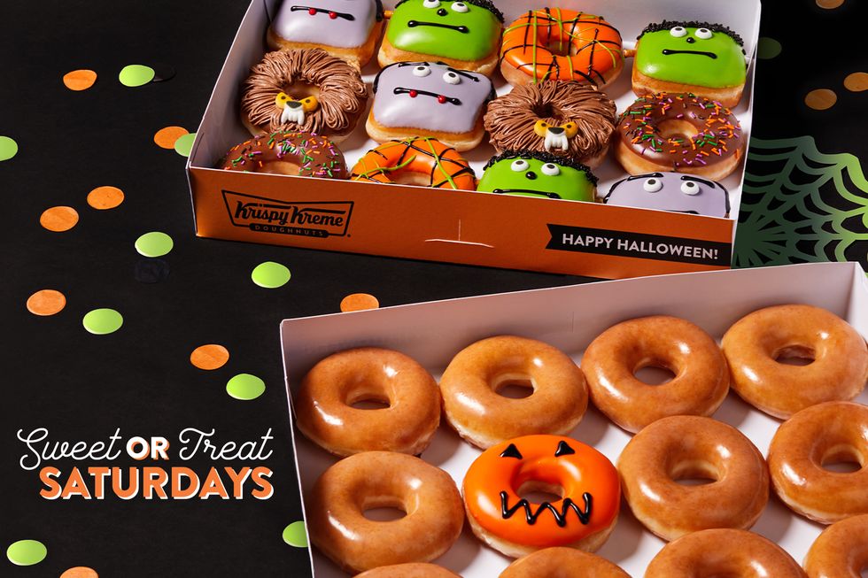 Krispy Kreme Has Scary Monster Donuts This Halloween