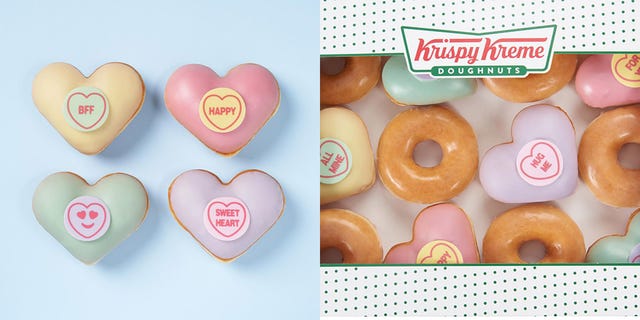 krispy kreme valentine's doughnuts