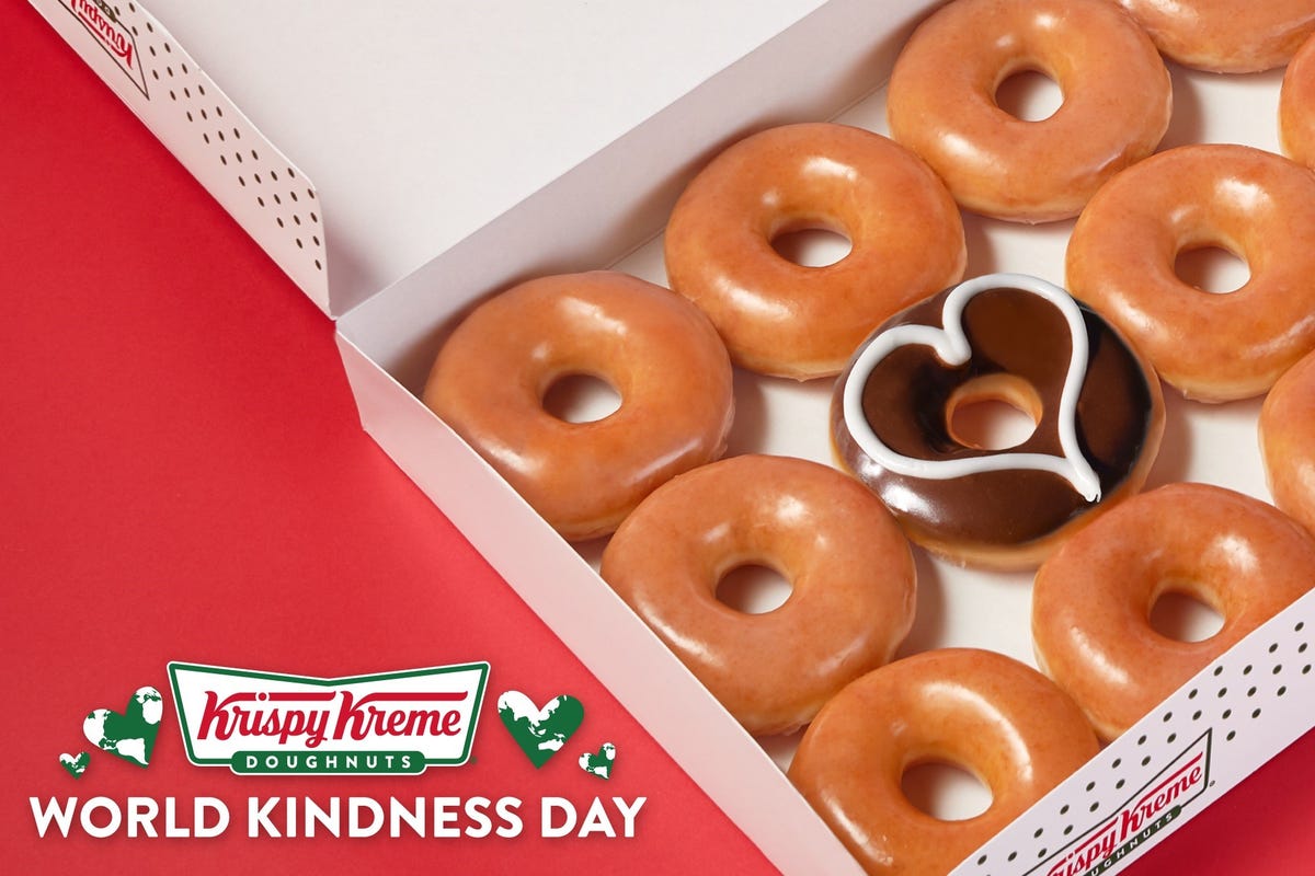 You Can Get A Dozen Doughnuts Free At Krispy Kreme