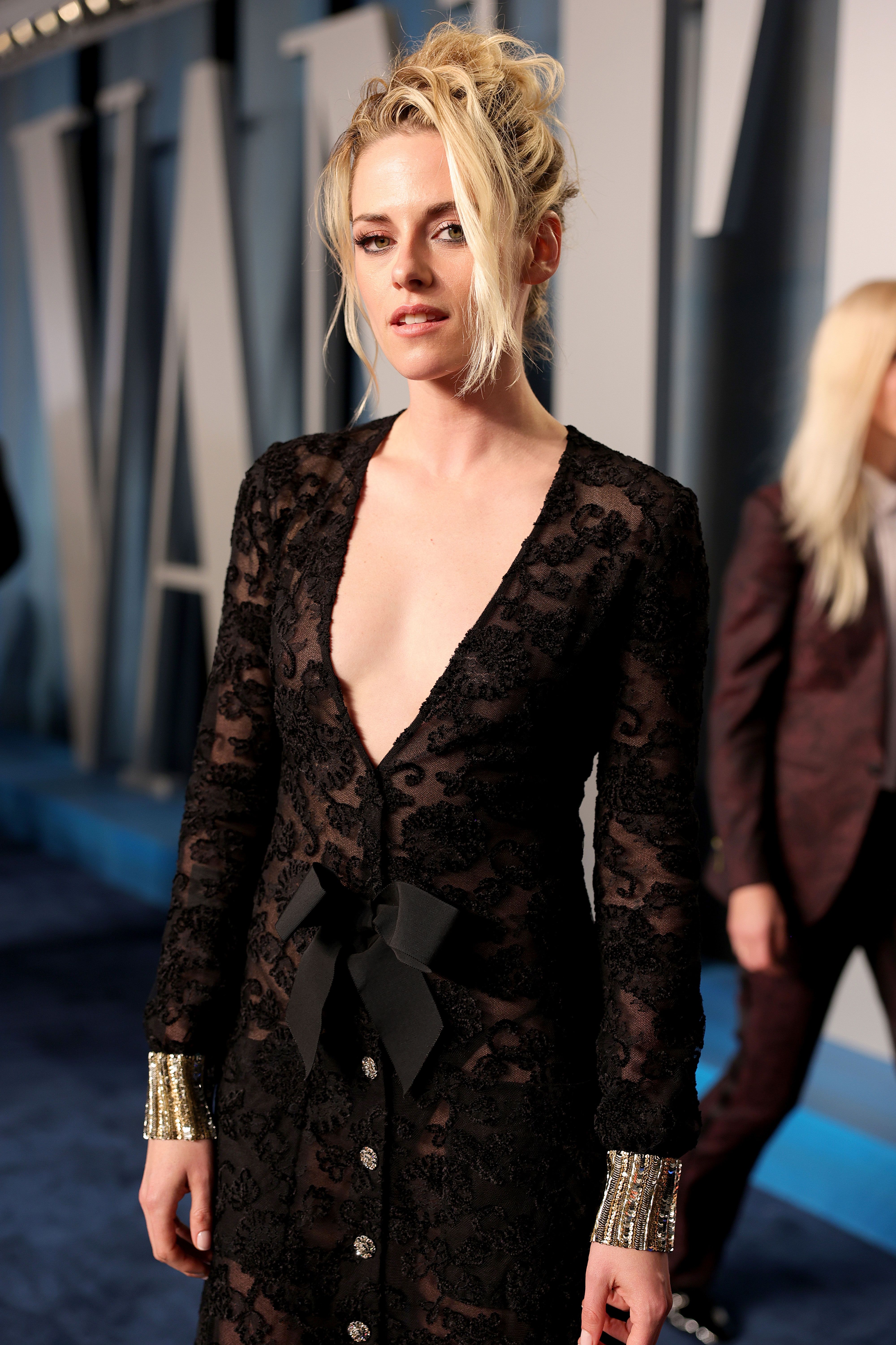 transparent dress of kristen stewart