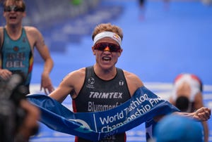 el triatleta noruego kristian blummenfelt, campeón olímpico y de las series mundiales de triatlón