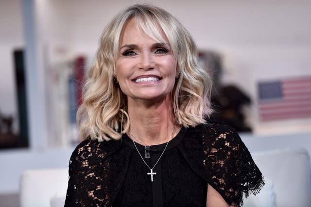 kristin chenoweth visits "fox  friends"