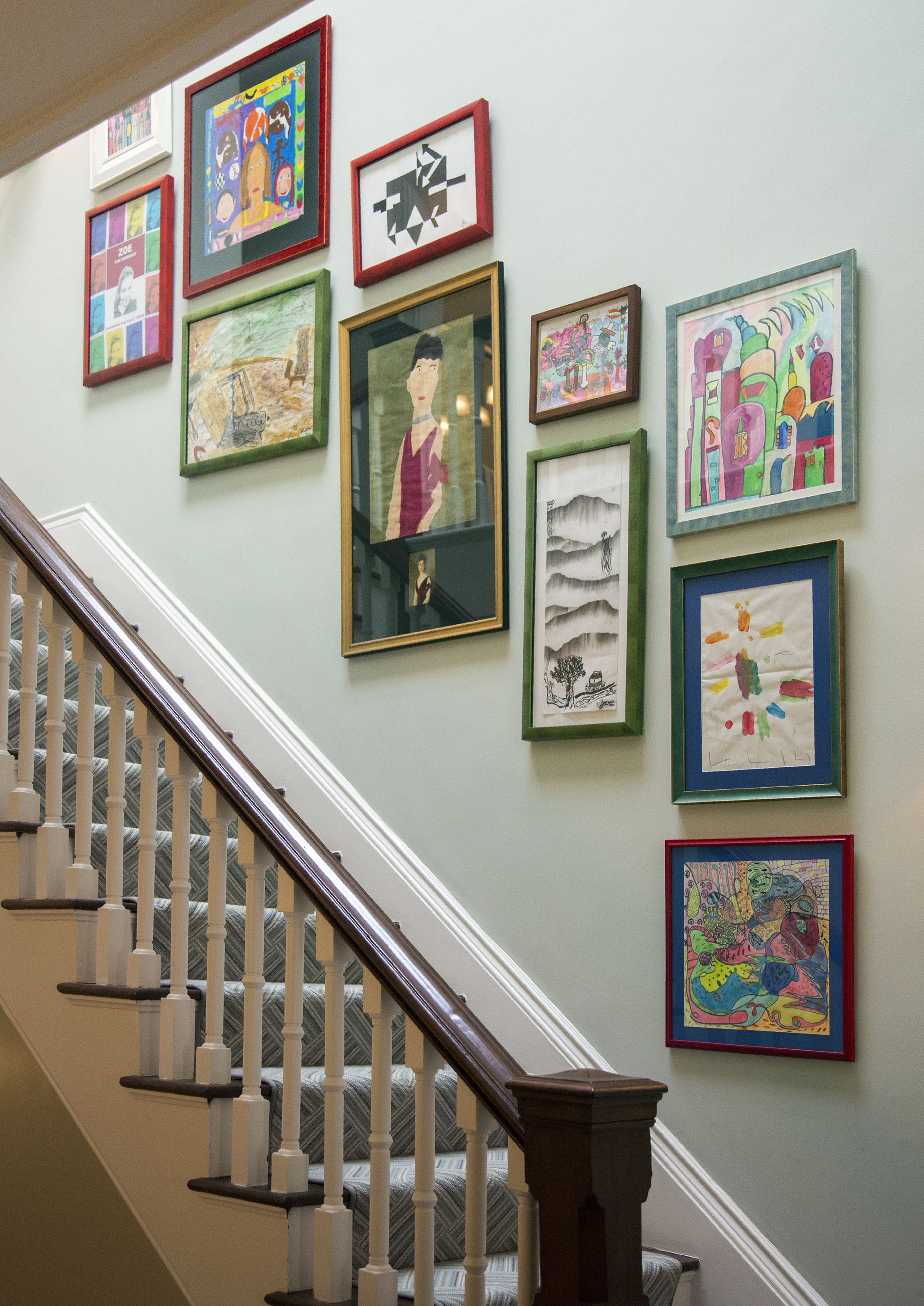 Decorating A Stairwell Wall 10 Creative Ideas To Transform Your Home S   Kristin Paton Interiors Portfolio Interiors Kids Staircase Design Detail 1505152563 5122192 1530887372 