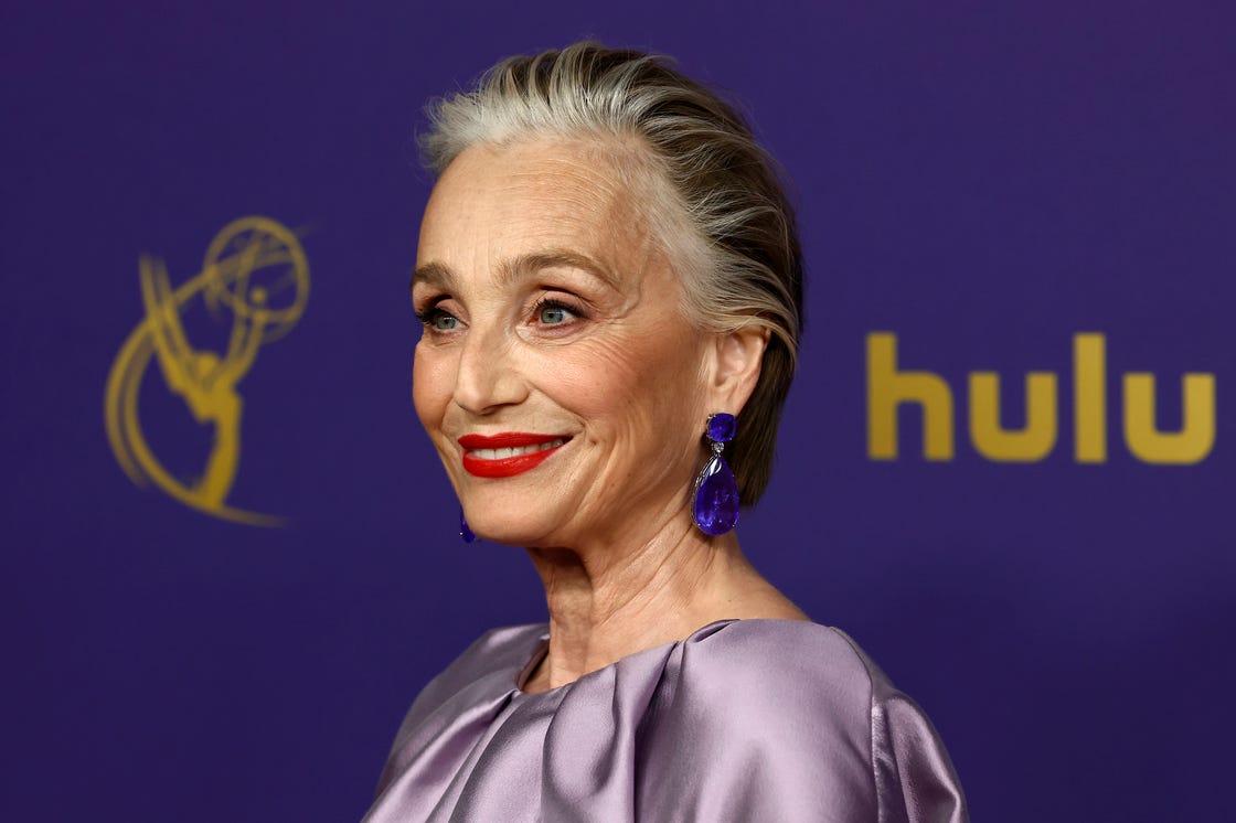 kristin scott thomas blonde makeover