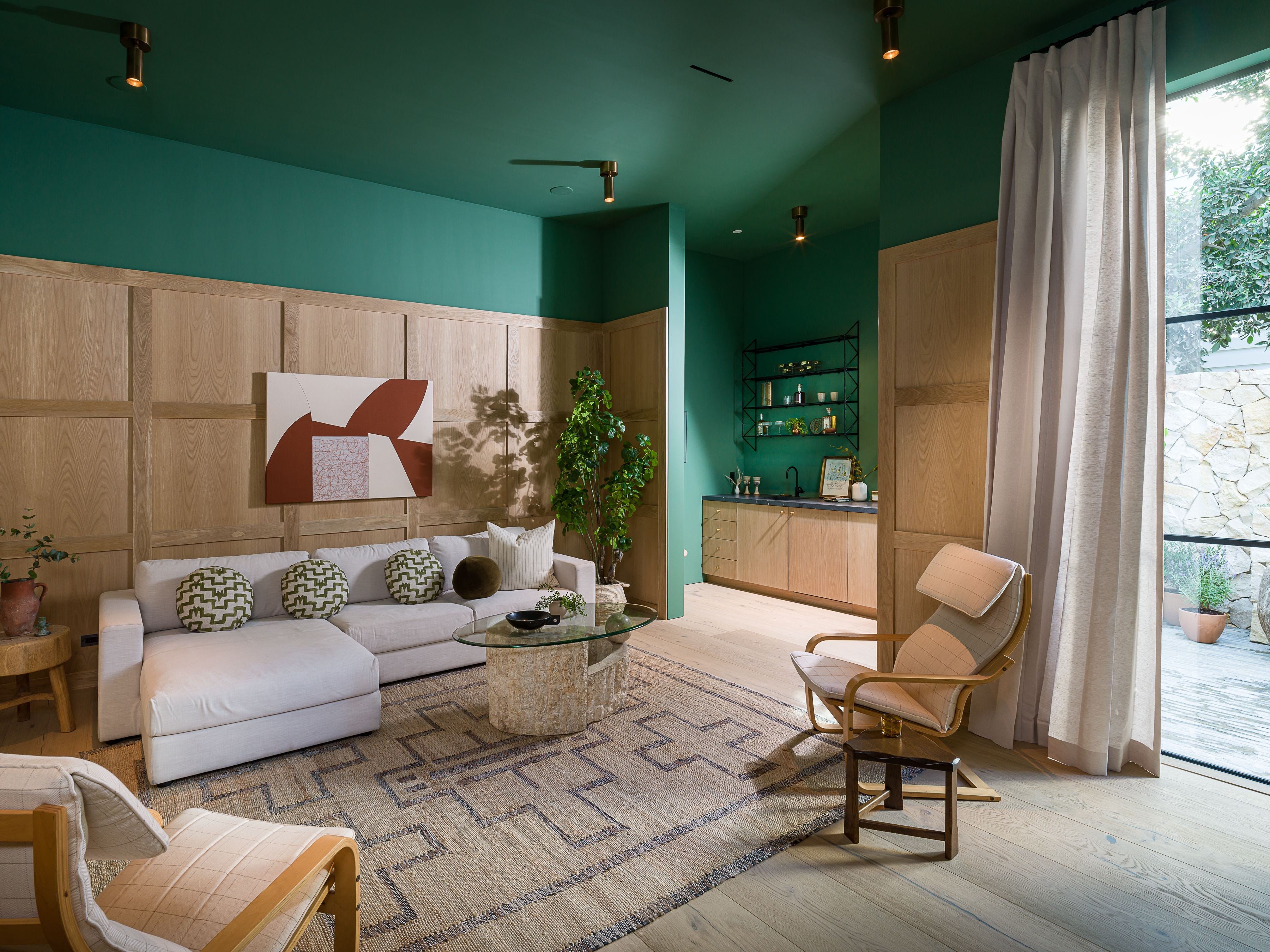 Living Room Design Ideas Green Walls Infoupdate