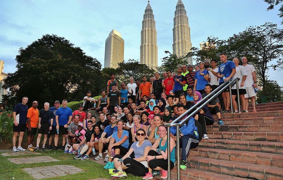 Team Kuala Lumpur runners