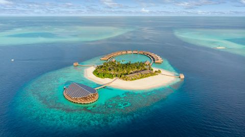 Artificial island, Water resources, Island, Natural landscape, Atoll, Islet, Archipelago, Coastal and oceanic landforms, Water, Tropics, 