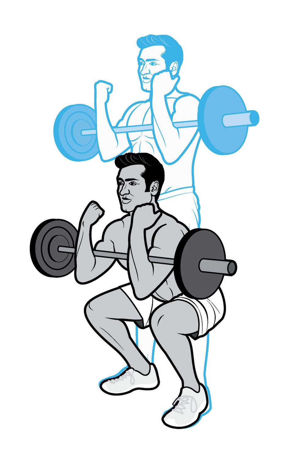 Weights, Weightlifting, Exercise equipment, Dumbbell, Barbell, Physical fitness, Arm, Cartoon, Bodybuilding, Overhead press, 