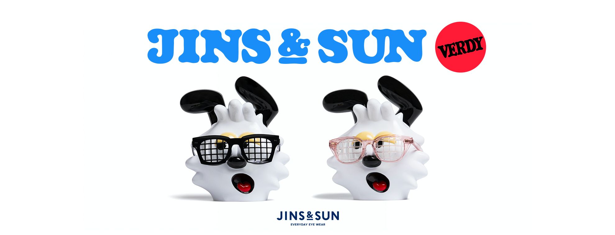 與世界知名日本平面藝術家VERDY聯名！「JINS&SUN×VERDY」8月21日（六）發售