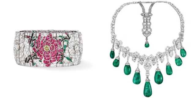 ヴァンクリーフ&アーペル Van Cleef&Arpels 赤の五花ブレスレット Van Cleef & Arpels(ヴァンクリーフ＆アーペル) スウィート