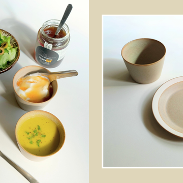 【エディターズokini】マットな質感が料理を引き立てる「木村硝子店」のプレートとカップ