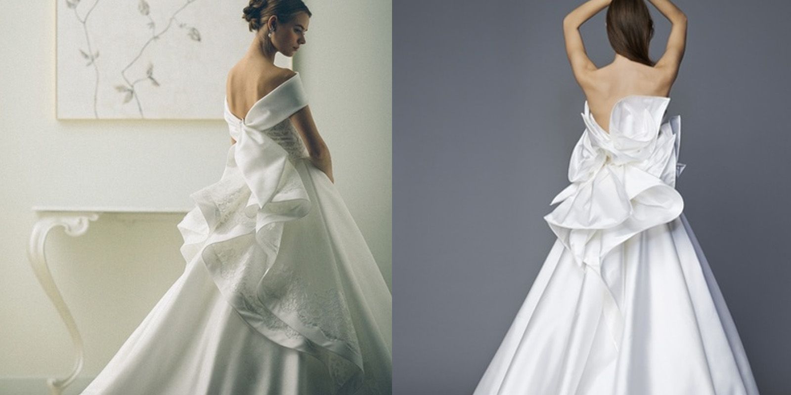 後ろ姿が魅力的なウエディングドレス集| ELLE mariage [エル 後ろ姿が魅力的なウエディングドレス集| ELLE mariage [エル