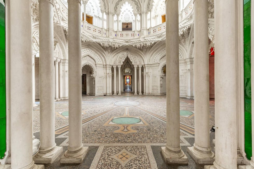 Moorish details at Sammezzano Castle