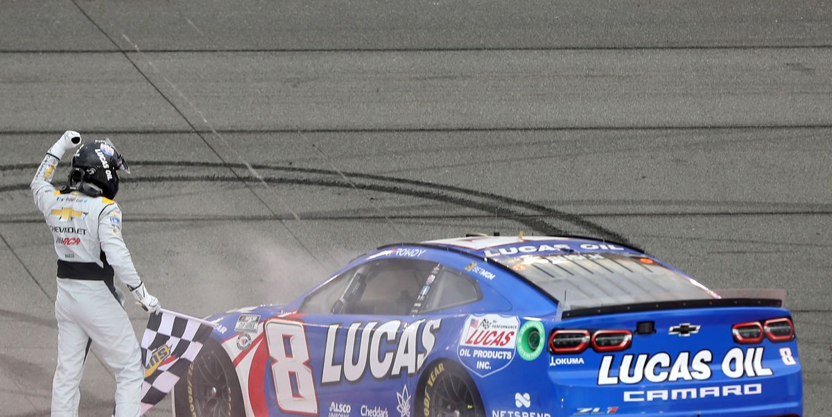 Lucas Oil Powers Kyle Busch's First RCR Win, Both on the Car and