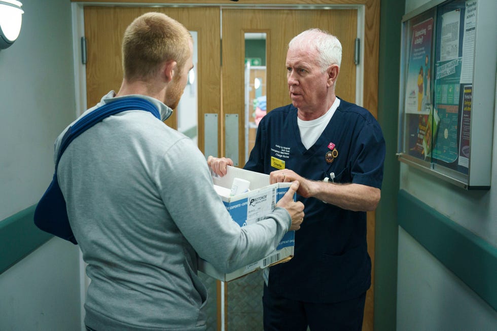 kyle, charlie fairhead, casualty