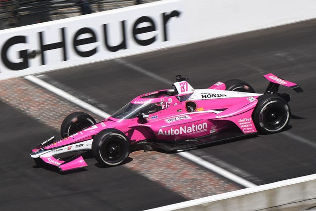 Flying Tire Just Misses Grandstand in Massive Crash that Red Flags Indy 500