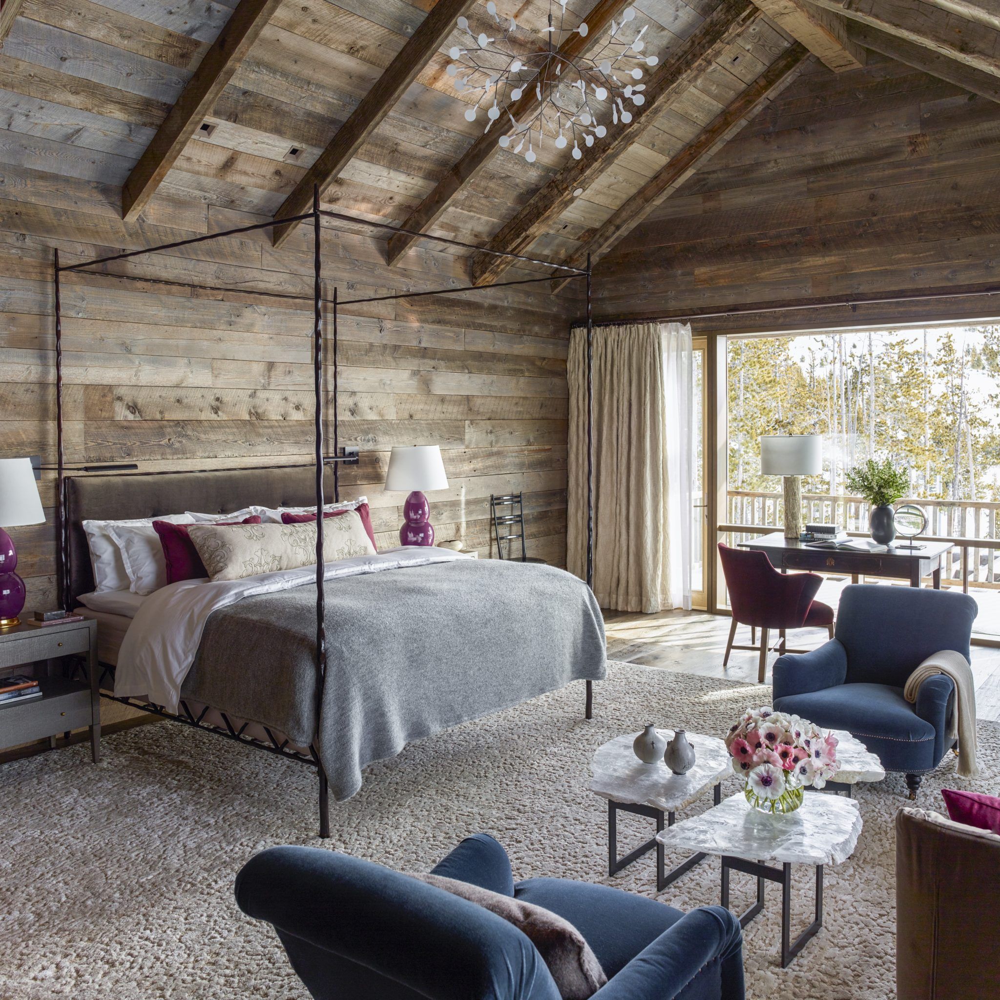 24 Cabin-Style Bedrooms Inspired by a Rustic Getaway