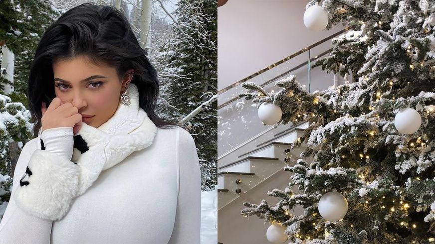 Kylie Jenner is 'getting excited' for Christmas as she shares a peek at  presents under her tree