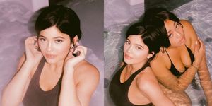Kylie Jenner's officially back with bikini pics in a hot tub