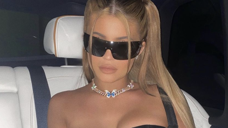Star Style on X: Kylie Jenner wearing Dior So Real Sunglasses