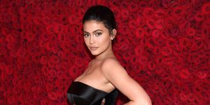 new york, ny   may 07  kylie jenner attends the heavenly bodies fashion  the catholic imagination costume institute gala at the metropolitan museum of art on may 7, 2018 in new york city  photo by kevin mazurmg18getty images for the met museumvogue