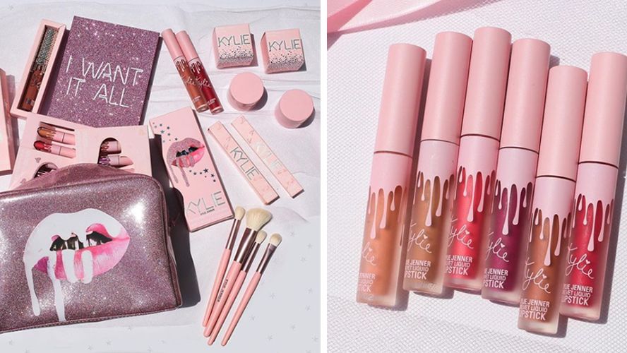 Kylie Pink Birthday Makeup Collection Products, Prices and