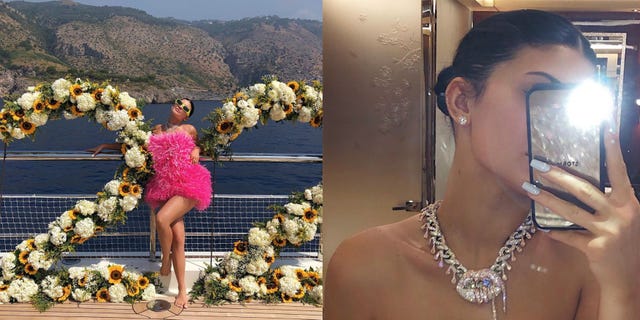 Kylie Jenner Was Dripping in Nearly $10 Million in Diamonds at the