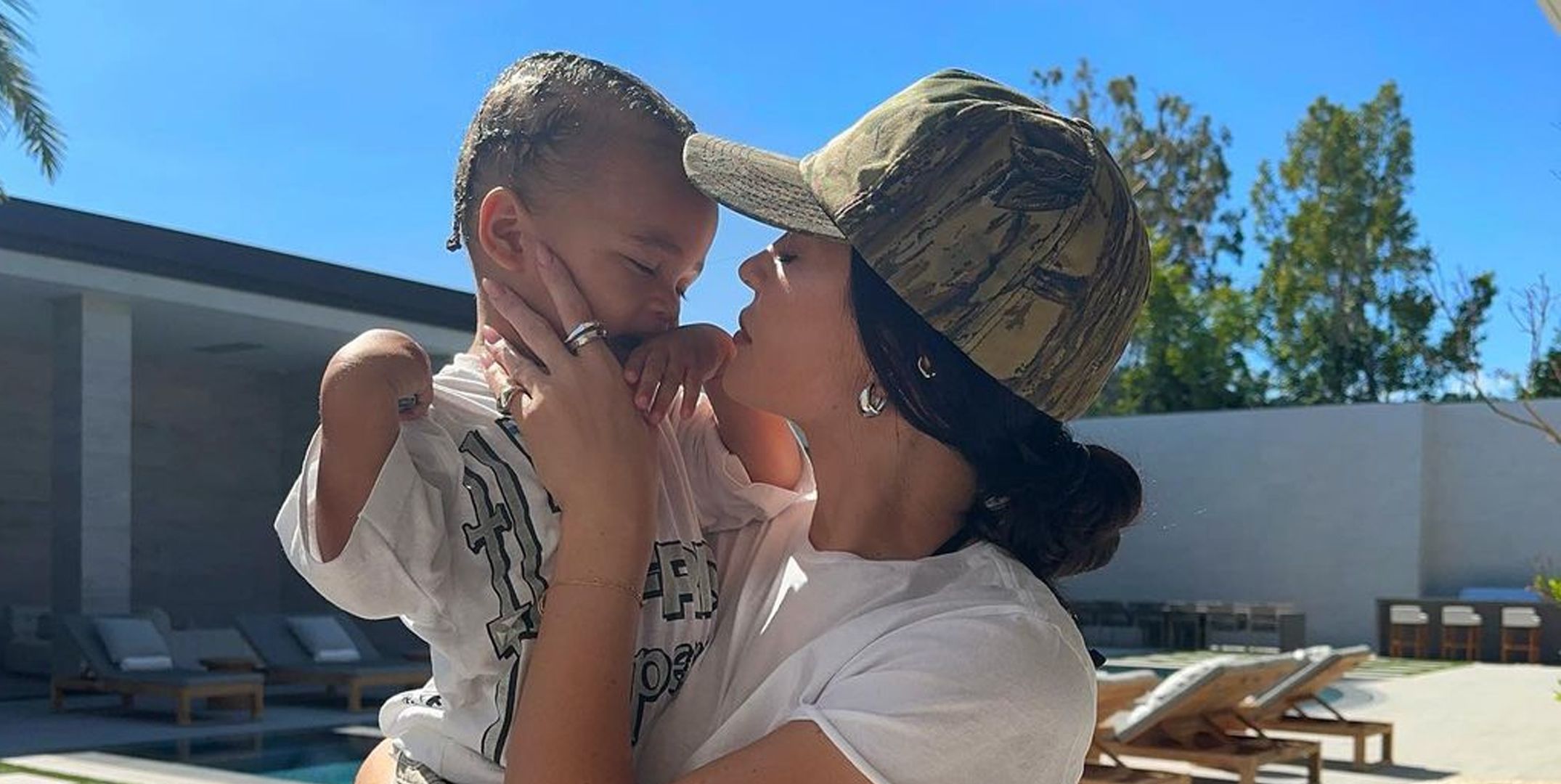 Kylie Jenner posts rare photos with son Aire on Instagram pic picture