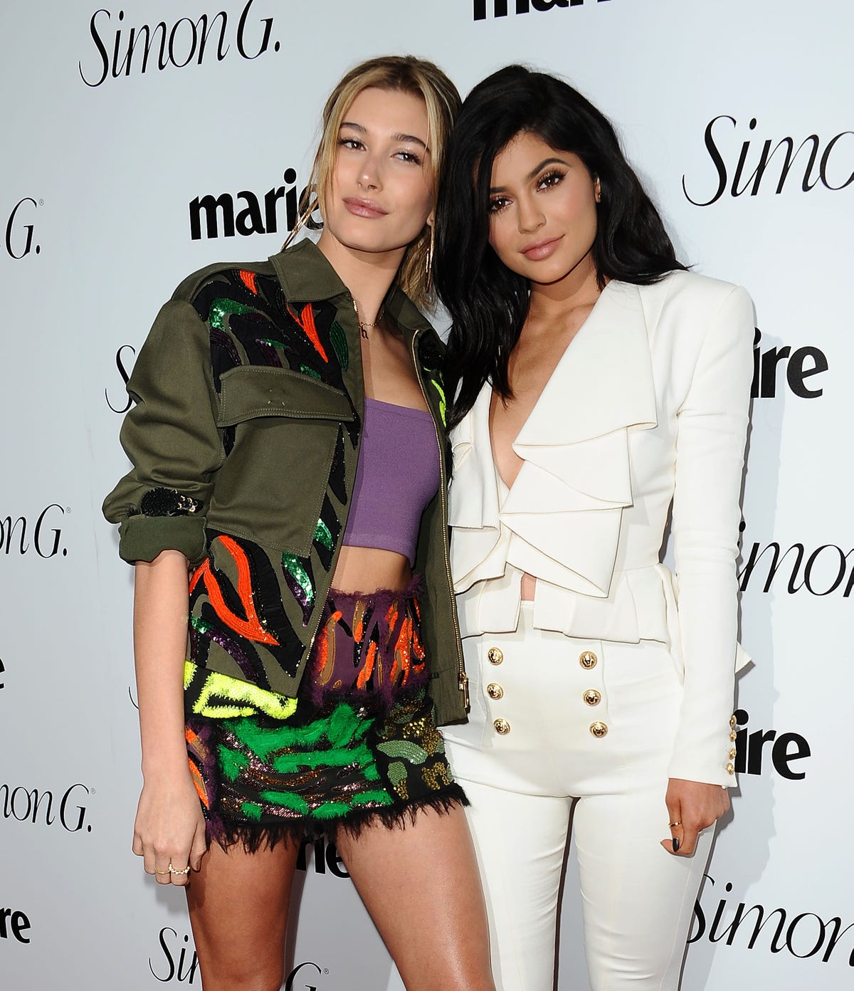 Kylie Jenner tries out Hailey Bieber's new TikTok nail trend