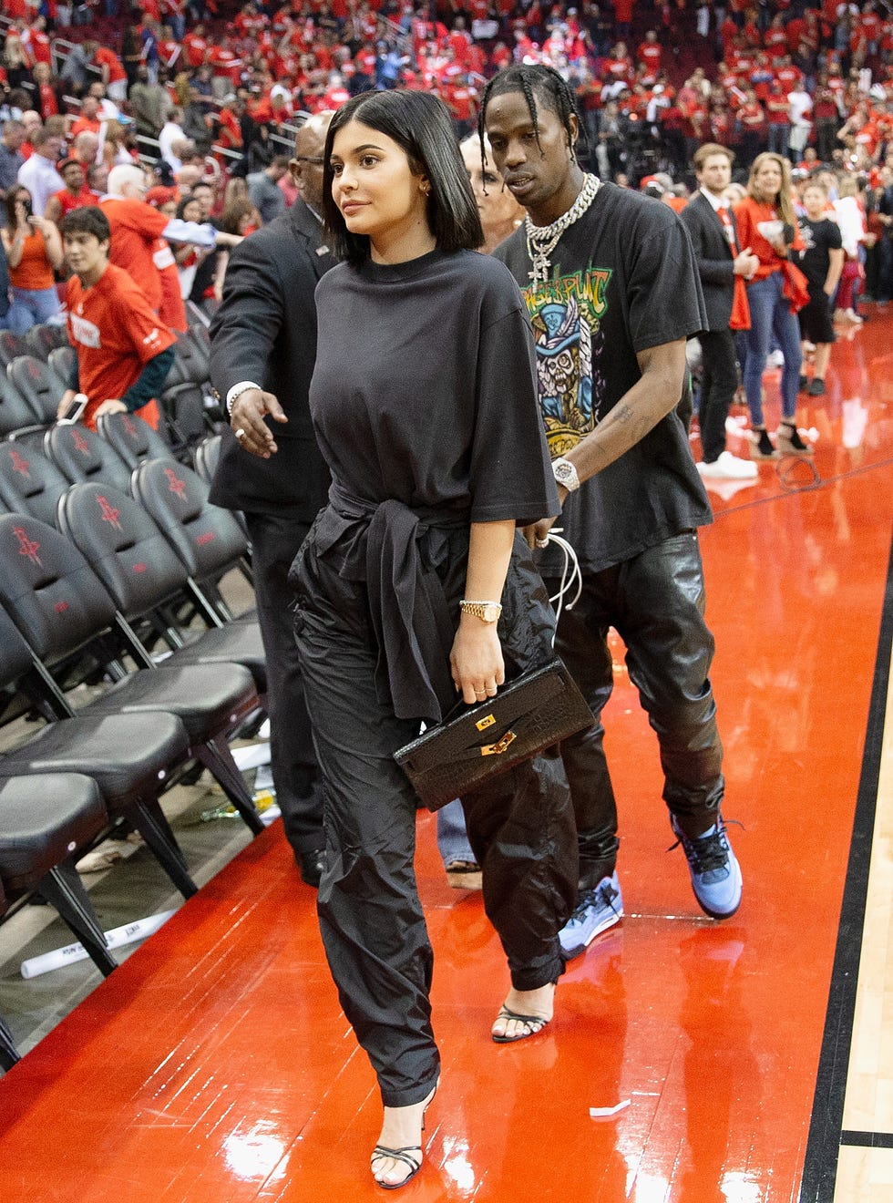 Kylie Jenner and Travis Scott Went on a Date at a Houston Rockets Game