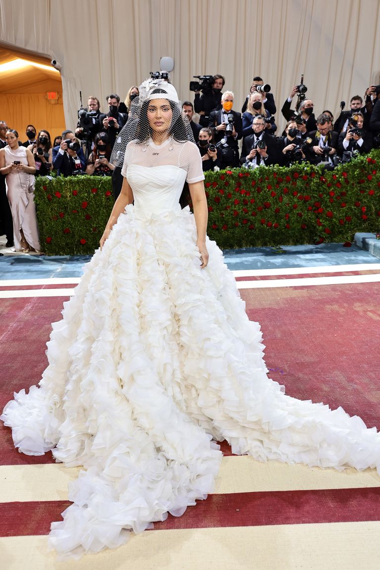 Kylie Jenner Wore a Wedding Dress and Trucker Hat to the 2022 Met Gala