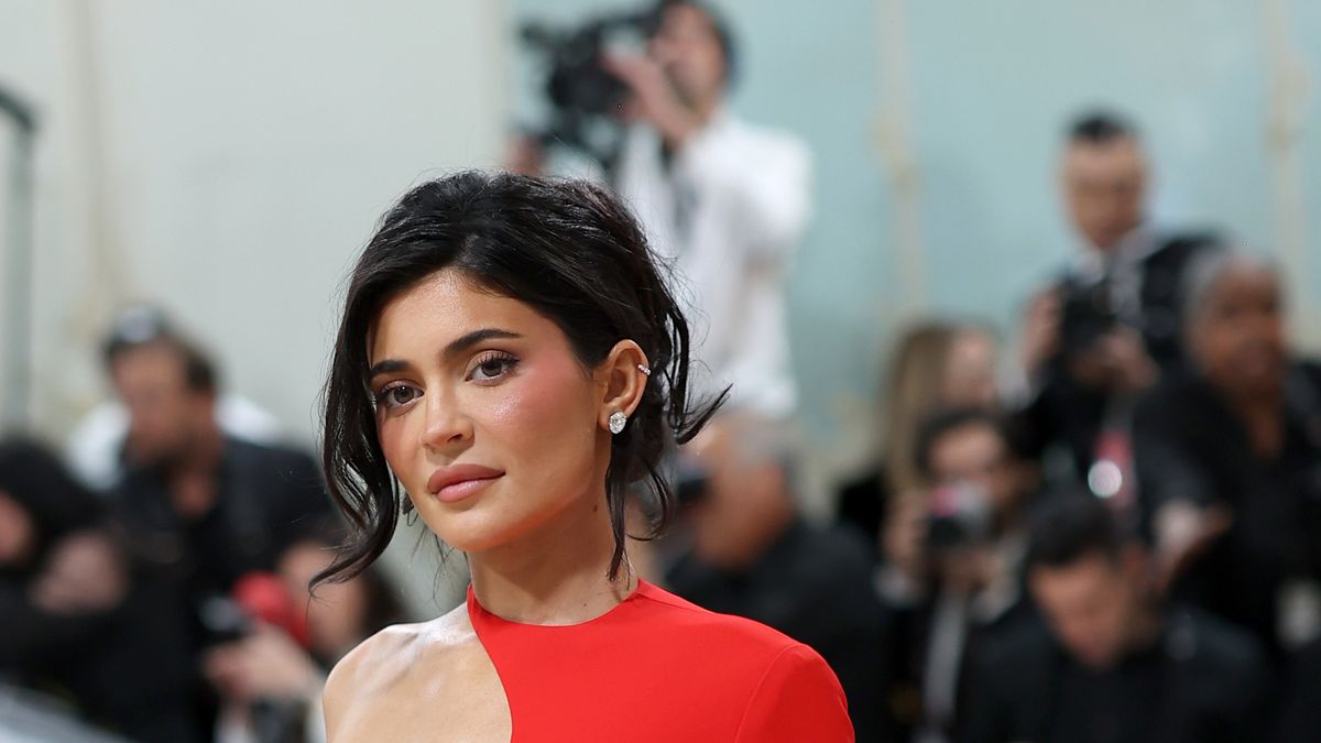Kylie Jenner radiates in red at 2023 Met Gala