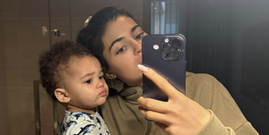 kylie jenner baby boy name and first photos