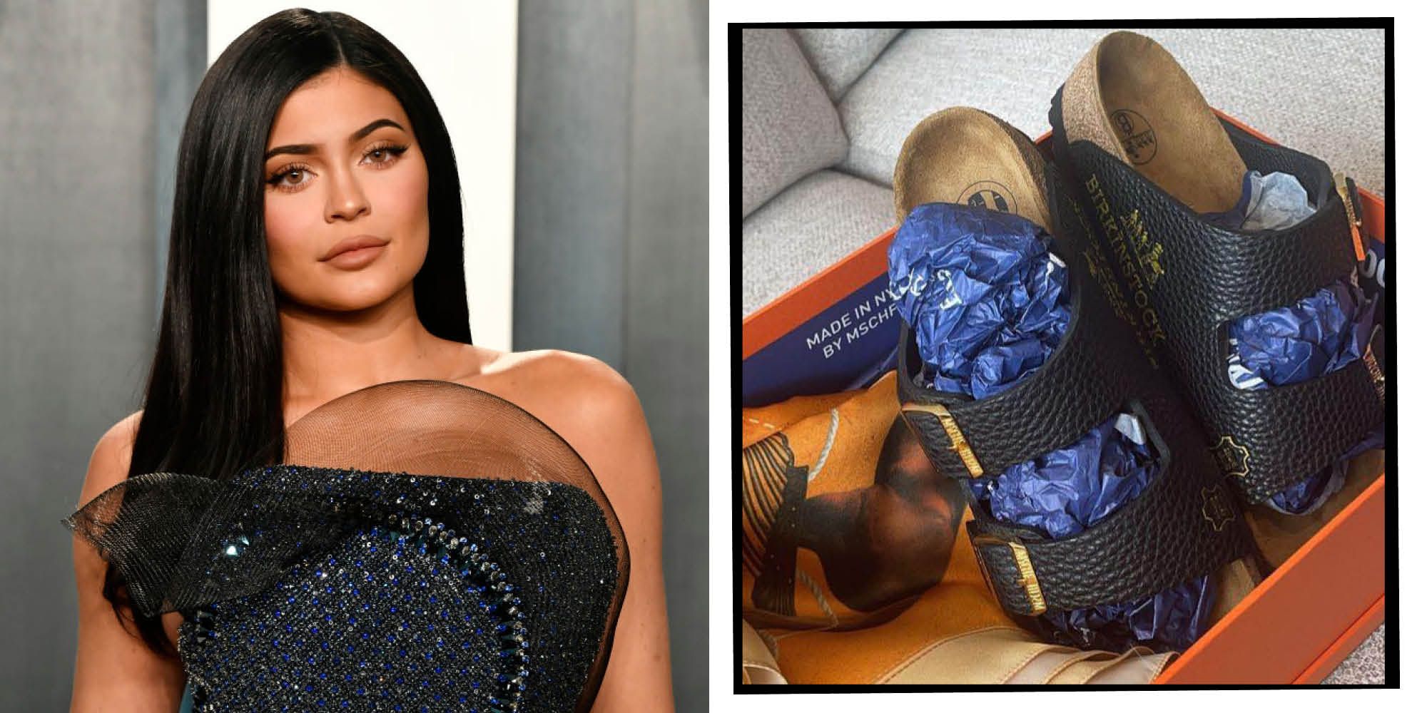 Kylie Jenner's £55,000 Birkenstocks Made From Hermès Birkin Bags