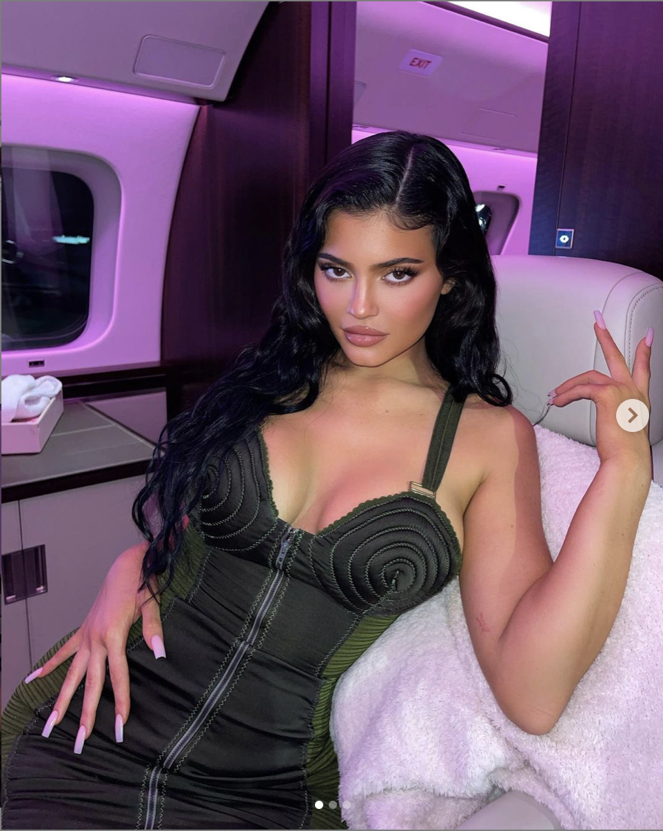 Kylie Jenner just wore a dress that's so tight it's a wonder she's