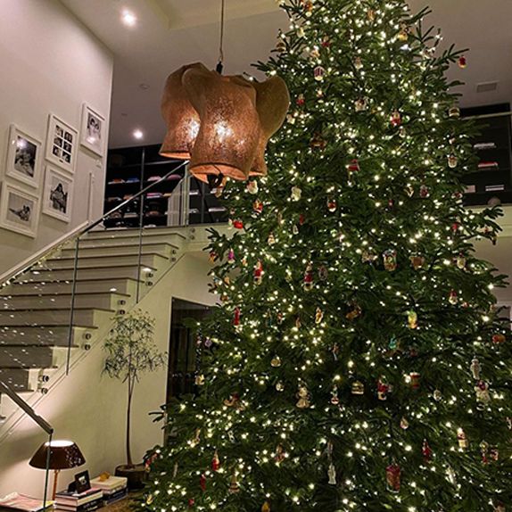 These Celebrities Have the Most Festive Christmas Decorations - Best ...