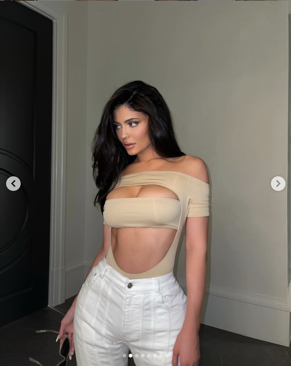 Kylie Jenner just nailed the cut-out top trend